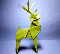 折纸鹿的折法步骤图解