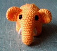 创意又可爱的大象毛线编织图解