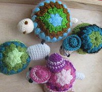 小乌龟的编织方法 小乌龟的毛线编织教程