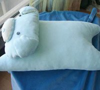 可爱的小猪枕头的制作方法 布艺抱枕DIY教程