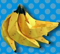 逼真的香蕉 香蕉手工折纸教程
