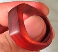 木戒指的制作方法 木制饰品手工教程