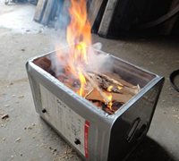 自制木炭烧烤炉的详细过程图解