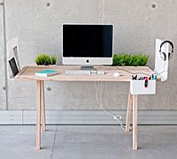 Worknest工作台 可拆卸的办公台电脑桌设计