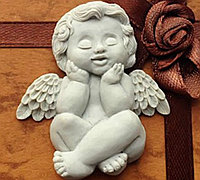 用软陶制作一个萌萌哒天使宝宝浅浮雕