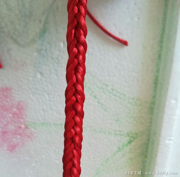 红绳手链 第8步