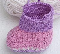 宝宝鞋的编法教程 钩针编织婴儿鞋